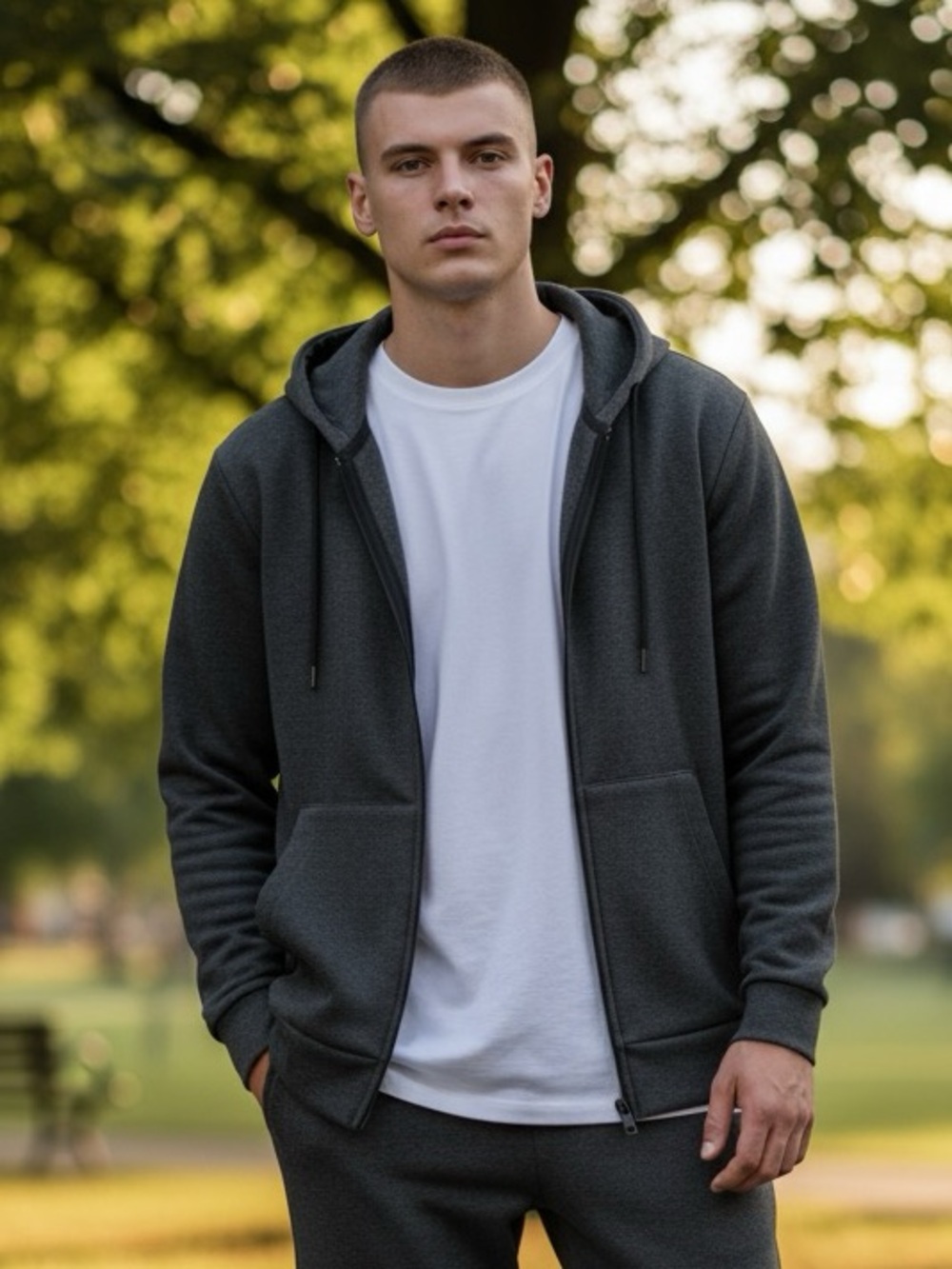 Matrix grey hooded shell jacket 🌻🌻
